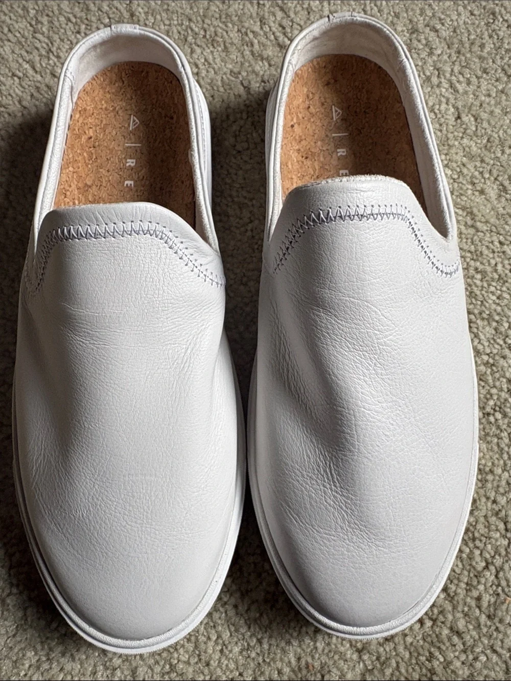 Reef White Slip-On Sneakers